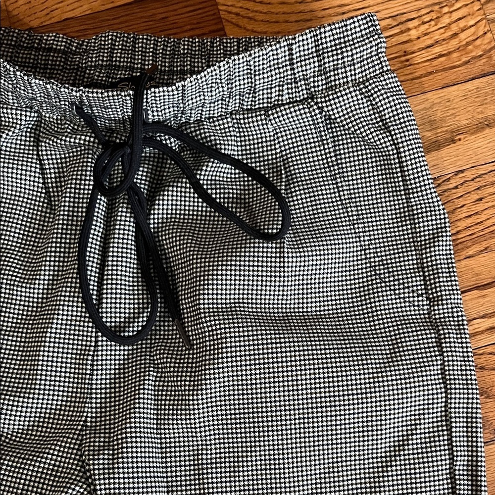 Shinestar Grey Check Drawstring Pants - Picture 3 of 6
